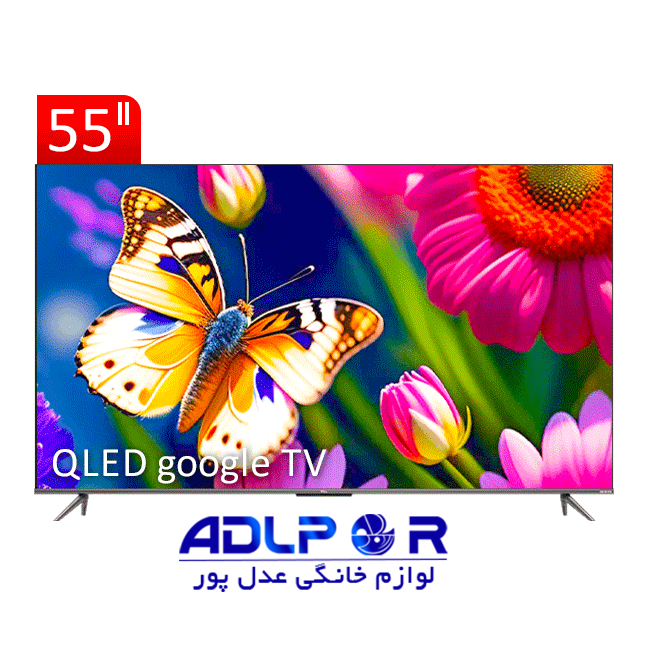تلویزیون UHD 4K هوشمند google TV تی سی ال مدل P635 سایز 55 اینچ